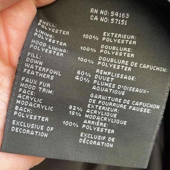 Marc New York Metal Grey Parka Coat Shirley Hooded Faux Fur Trim - Picture 7 of 15